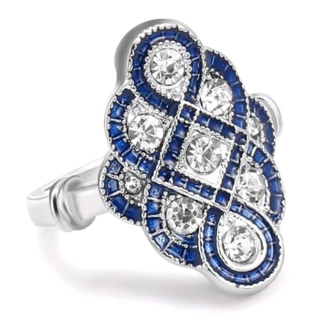 Rhinestone Decor Ring
